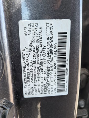 Used 2022 Honda Pilot Touring image 16