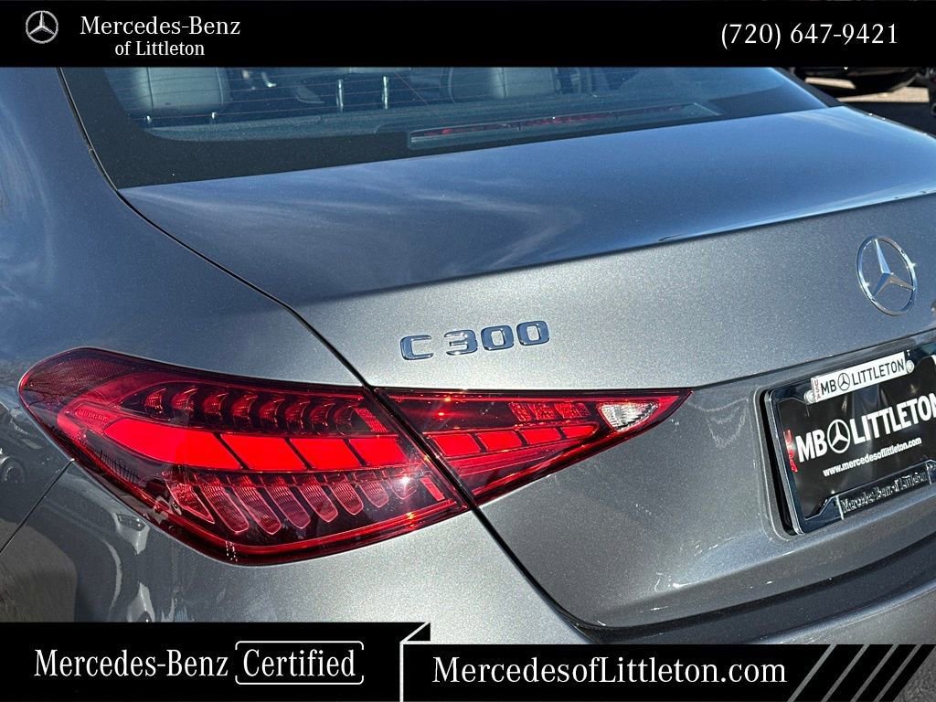 Certified 2025 Mercedes-Benz C 300 4MATIC Sedan image 28