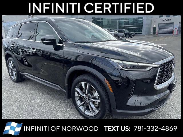 Certified 2023 INFINITI QX60 Luxe w/ Cargo Package AWD/4WD video 1