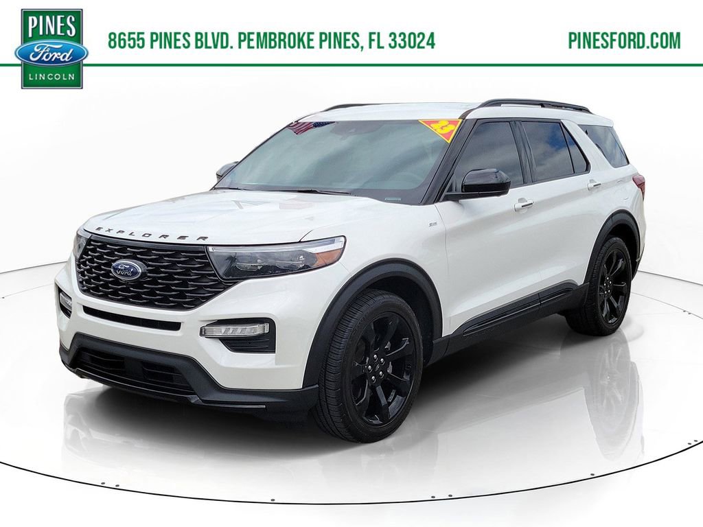 Used 2023 Ford Explorer ST-Line w/ Class IV Trailer Tow Package RWD image 1