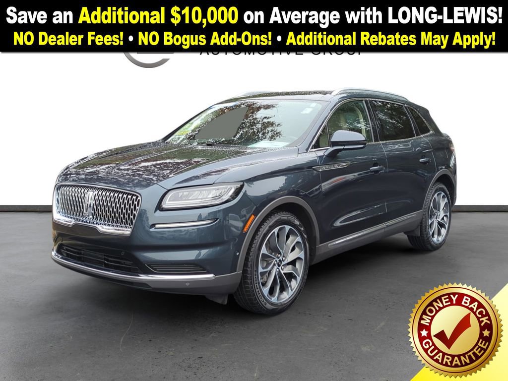 Certified 2022 Lincoln Nautilus Reserve w/ Equipment Group 201A