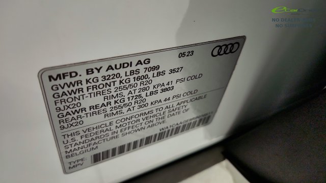 Used 2024 Audi Q8 e-tron Premium Plus w/ Premium Plus Package AWD/4WD image 72