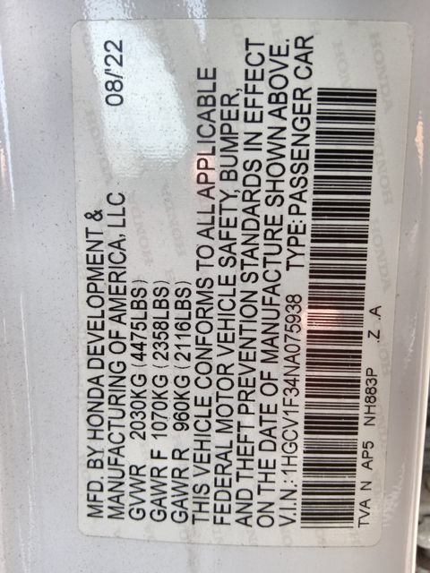 Used 2022 Honda Accord Sport image 34