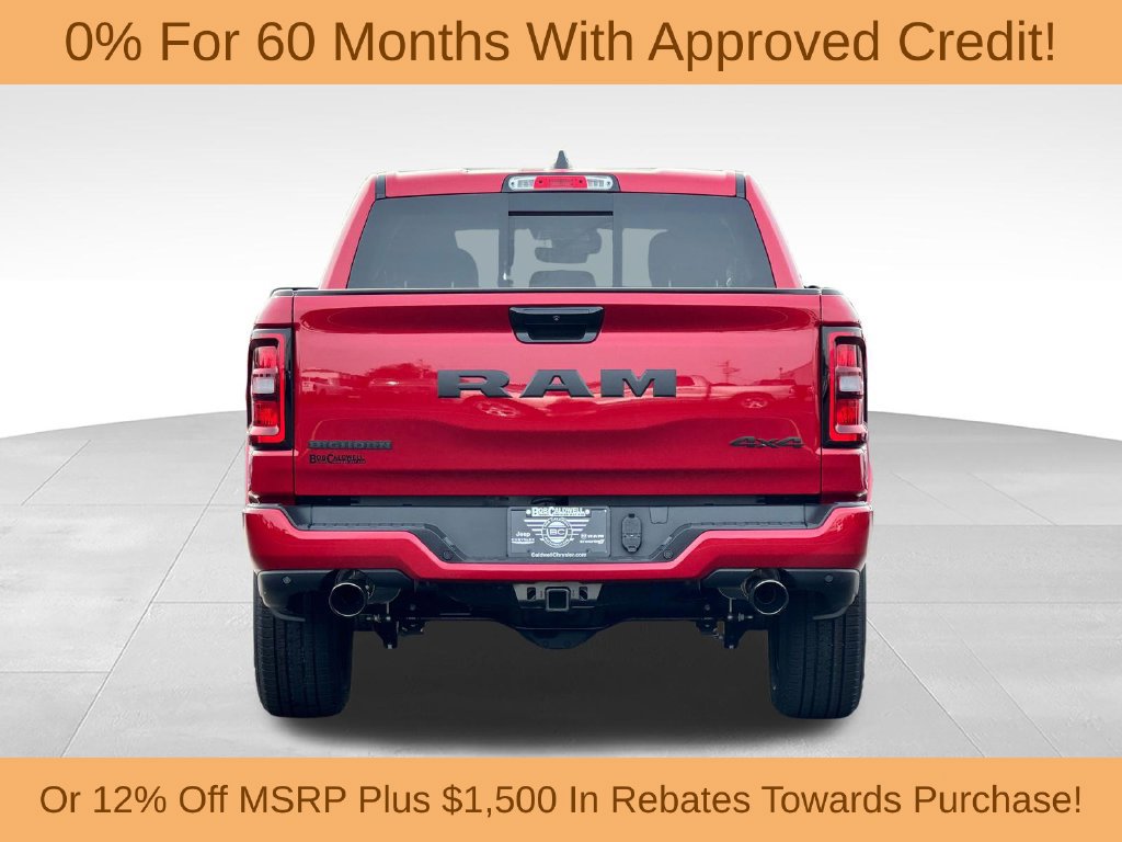 New 2026 RAM 1500 Big Horn w/ Night Edition AWD/4WD image 6