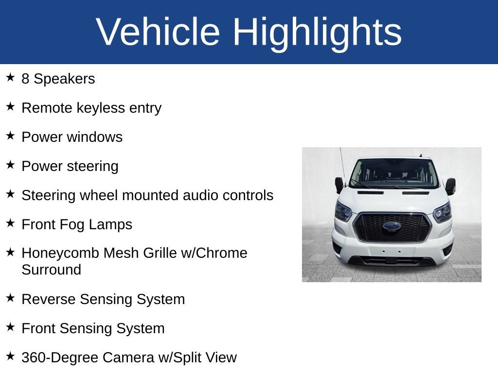 Used 2023 Ford Transit 350 XLT image 3