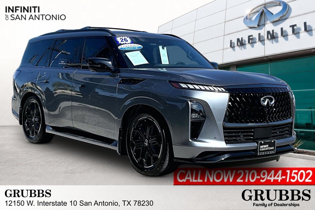 Used 2026 INFINITI QX80 4WD w/ Sport Exterior Package