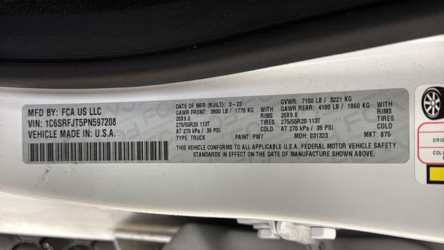 Used 2023 RAM 1500 Laramie AWD/4WD image 30