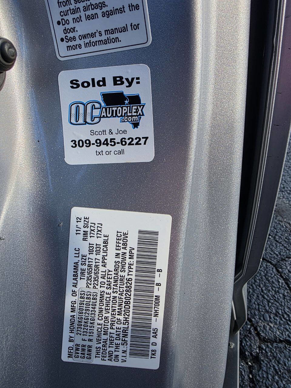 Used 2013 Honda Odyssey LX image 32