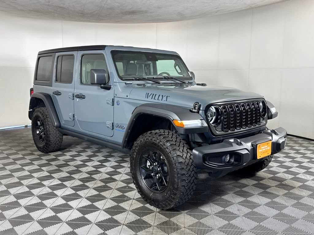 Certified 2025 Jeep Wrangler Unlimited Sport S 4xe AWD/4WD image 3