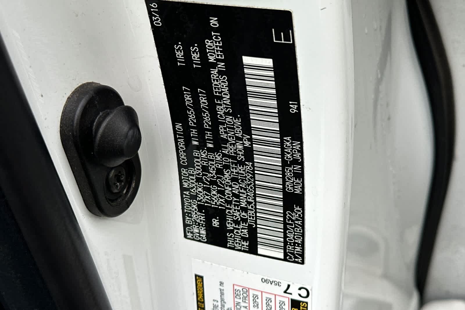 Used 2016 Toyota 4Runner TRD Pro AWD/4WD image 30