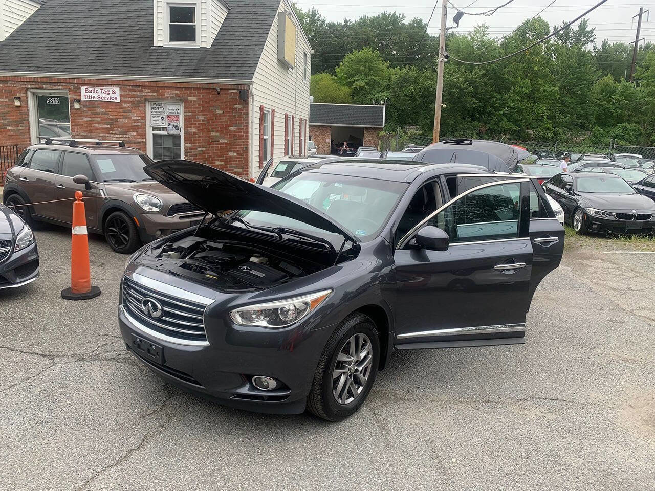 Used 2014 INFINITI QX60 AWD Hybrid image 8