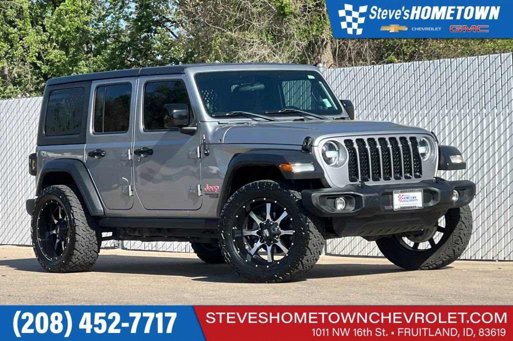 Used 2020 Jeep Wrangler Unlimited Sport S AWD/4WD image 1