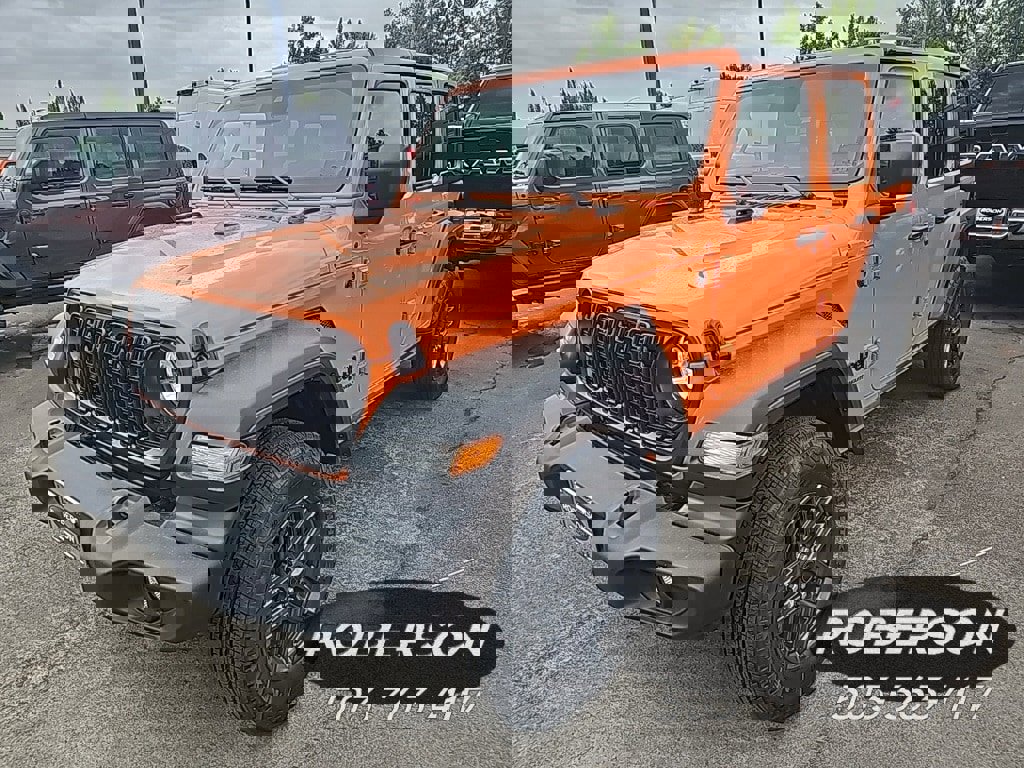 New 2025 Jeep Wrangler Sport S