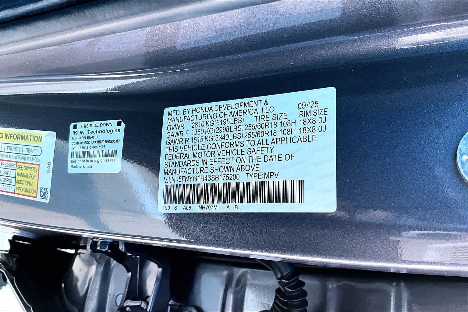 Used 2025 Honda Pilot EX-L image 33