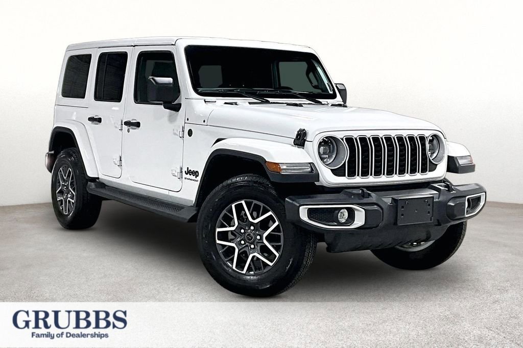 Used 2025 Jeep Wrangler Unlimited Sahara AWD/4WD image 1
