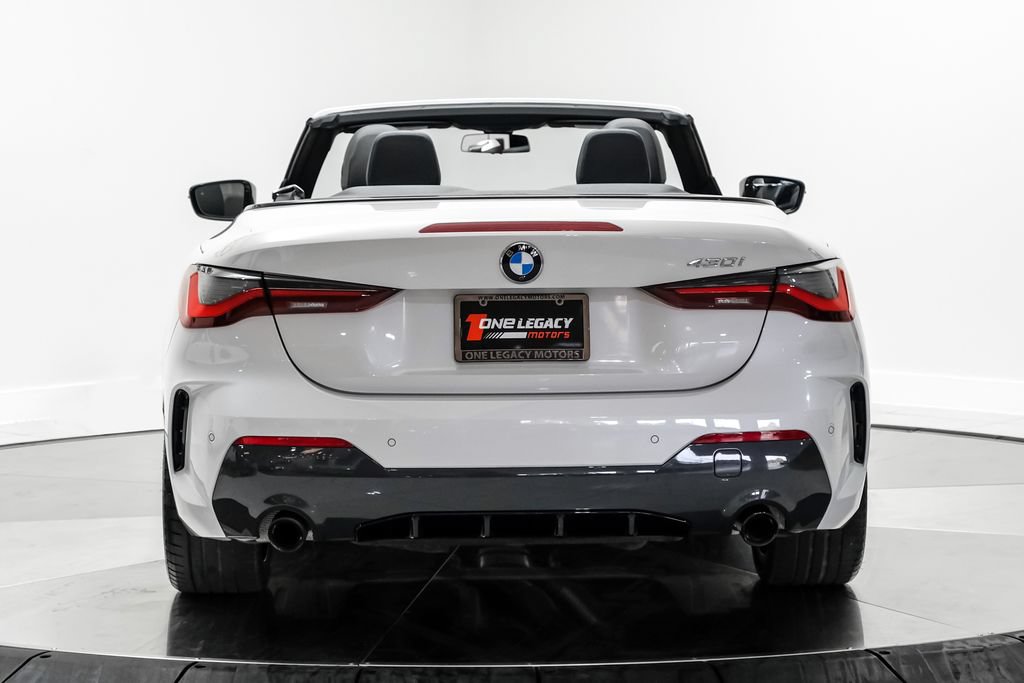 Used 2021 BMW 430i Convertible w/ M Sport Package RWD image 15