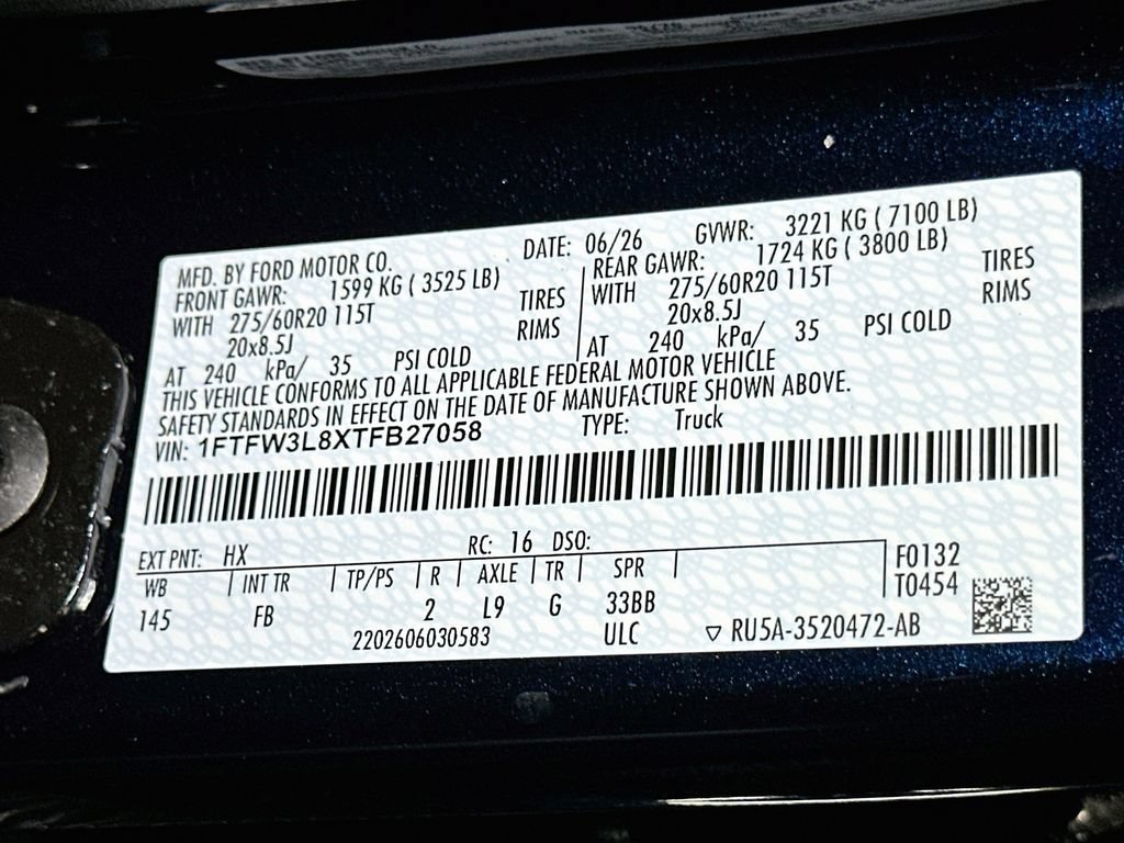 New 2026 Ford F150 XLT w/ Equipment Group 302A MID AWD/4WD image 21