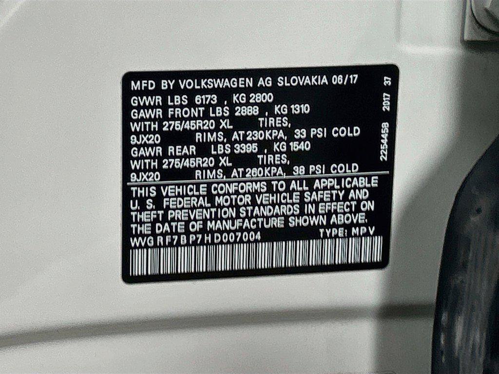 Used 2017 Volkswagen Touareg Wolfsburg Edition AWD/4WD image 33