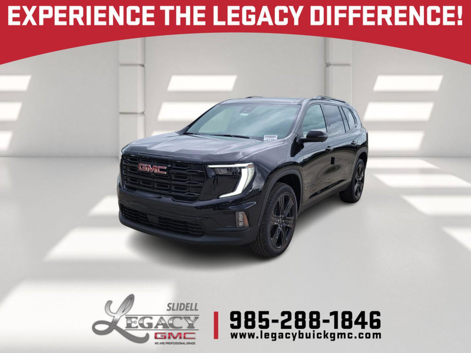 New 2026 GMC Acadia Elevation w/ Black Edition image 1