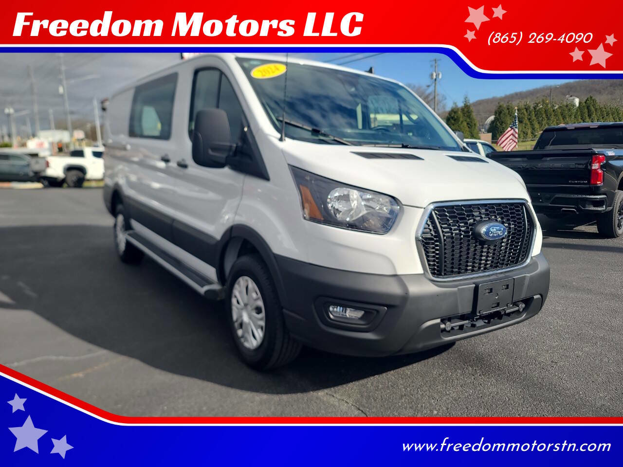 Used 2024 Ford Transit 250 250 3dr SWB Low Roof Cargo Van w/ Exterior Upgrade Package image 1