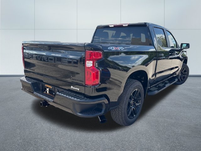 New 2026 Chevrolet Silverado 1500 Custom w/ Turbomax Blackout Package AWD/4WD image 5
