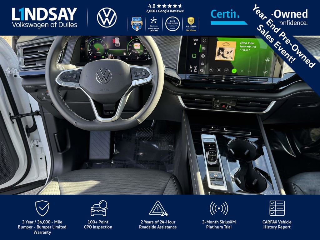 Used 2025 Volkswagen Atlas Cross Sport SEL image 11