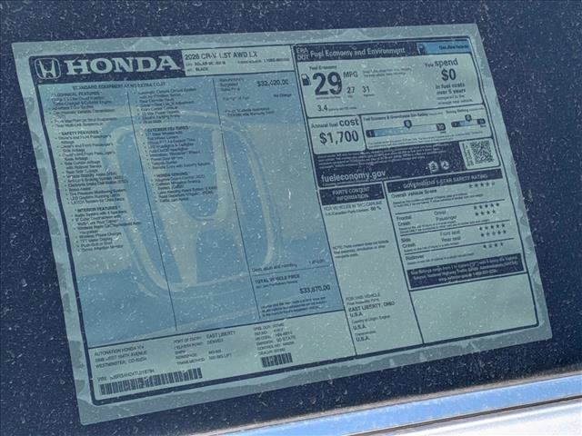 New 2026 Honda CR-V LX image 18