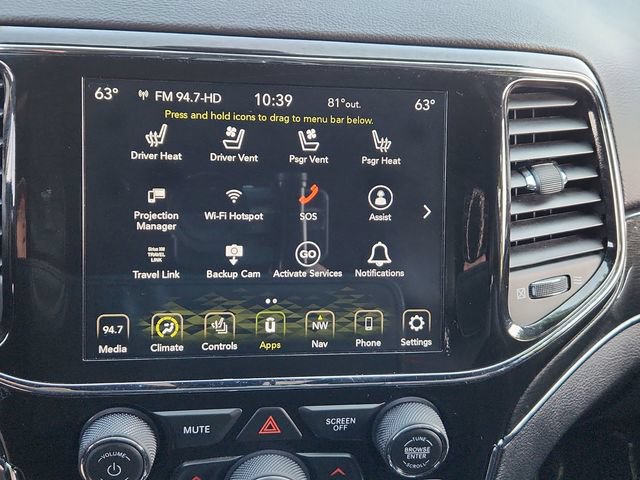 Used 2021 Jeep Grand Cherokee Trailhawk w/ Premium Lighting Group AWD/4WD image 41