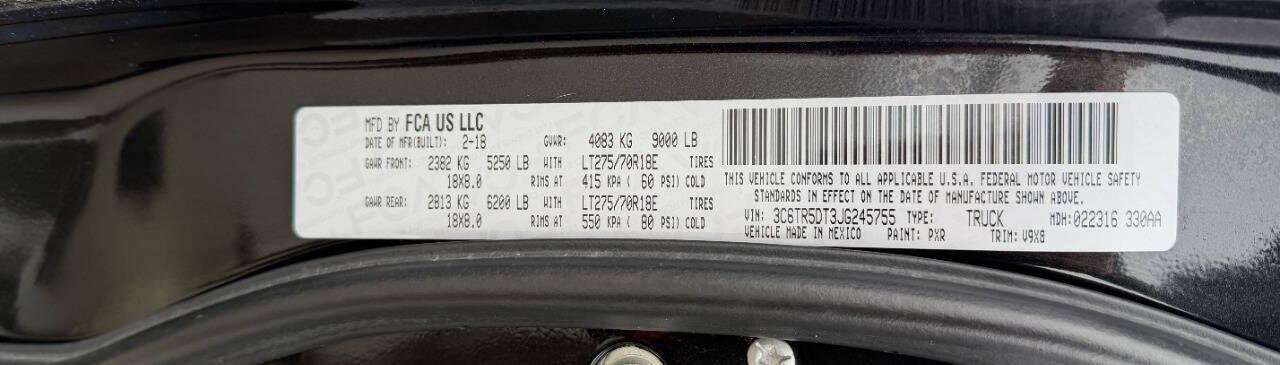 Used 2018 RAM 2500 SLT image 11