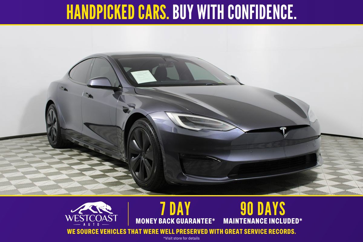 Used 2021 Tesla Model S Plaid AWD/4WD image 1