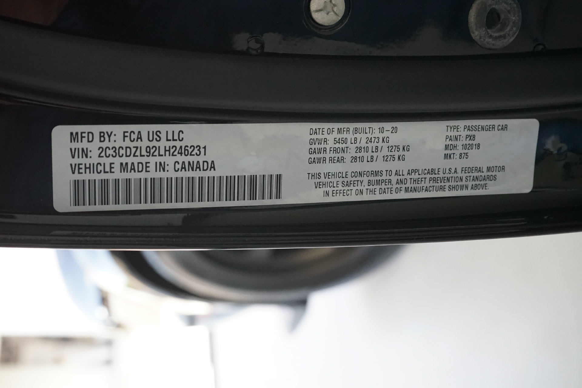 Used 2020 Dodge Challenger SRT Super Stock RWD image 28
