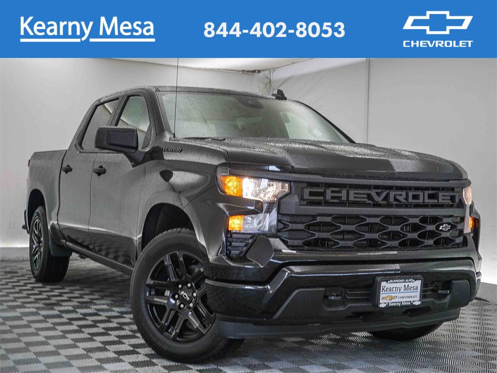 New 2026 Chevrolet Silverado 1500 Custom w/ LPO, Dark Essentials Package