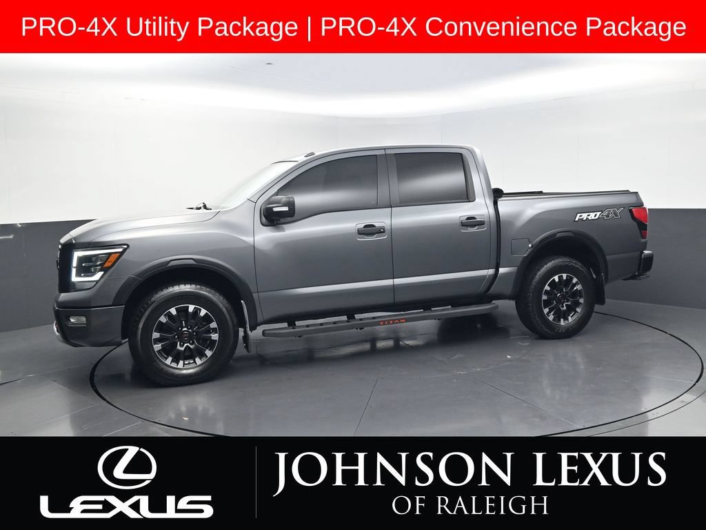 Used 2021 Nissan Titan PRO-4X w/ Pro-4x Convenience Package AWD/4WD image 2