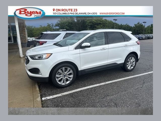 Used 2022 Ford Edge Titanium w/ Class II Trailer Tow Package