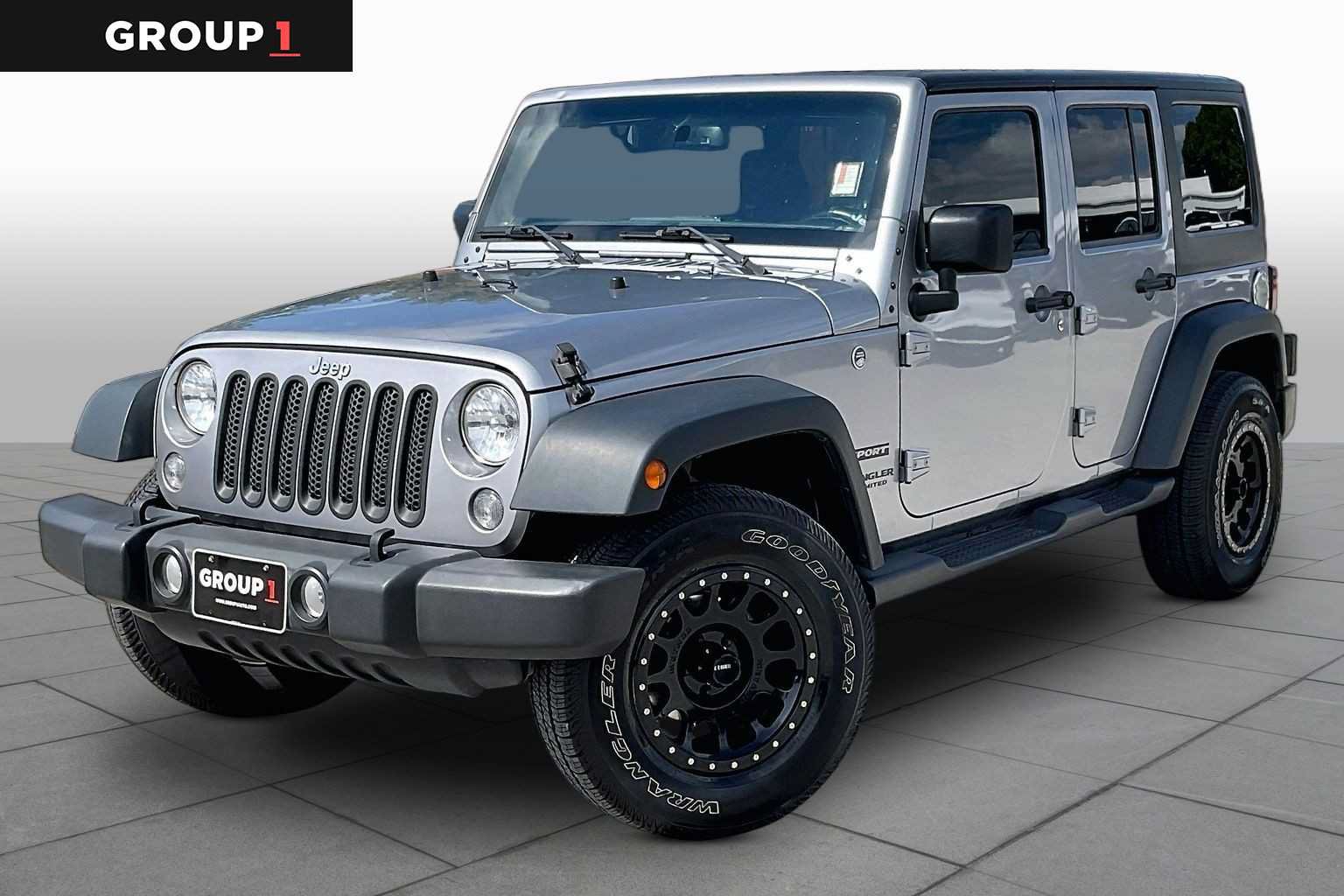 Used 2017 Jeep Wrangler Unlimited Sport w/ Quick Order Package 24S AWD/4WD image 1