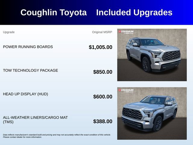 Used 2026 Toyota Sequoia Platinum w/ Tow Technology Package AWD/4WD image 3
