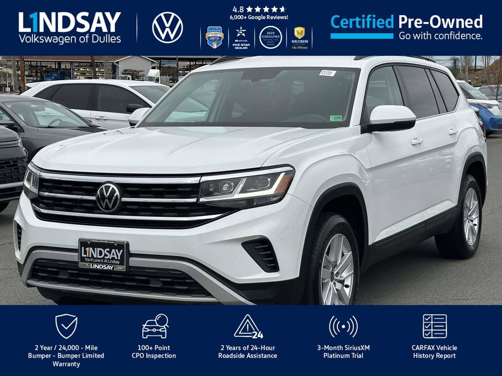 Used 2021 Volkswagen Atlas S image 4