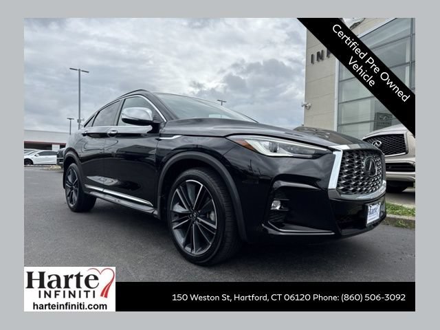 Certified 2025 INFINITI QX55 Luxe w/ Accent Package