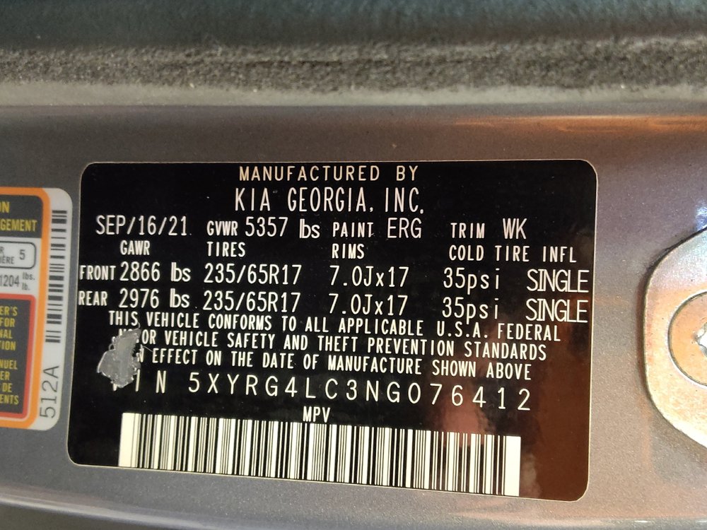 Used 2022 Kia Sorento LX FWD image 33