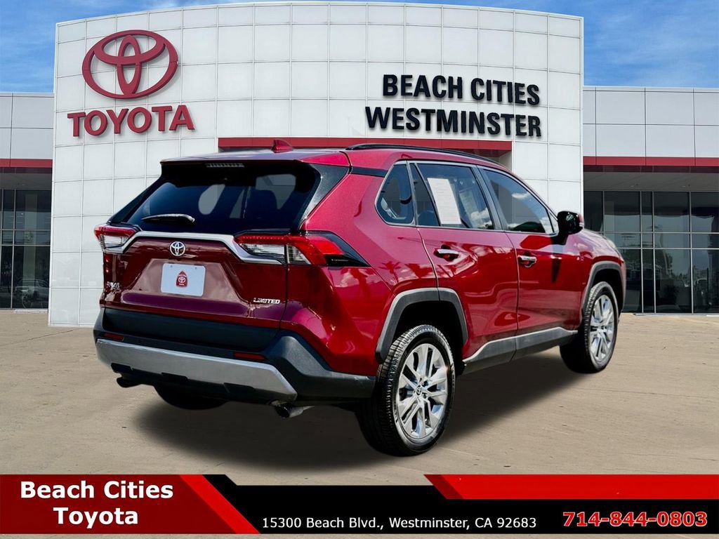 Certified 2021 Toyota RAV4 Limited FWD image 12