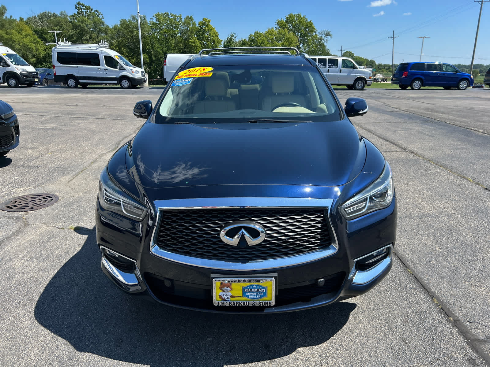 Used 2018 INFINITI QX60 Luxe w/ Deluxe Technology Package AWD/4WD image 11