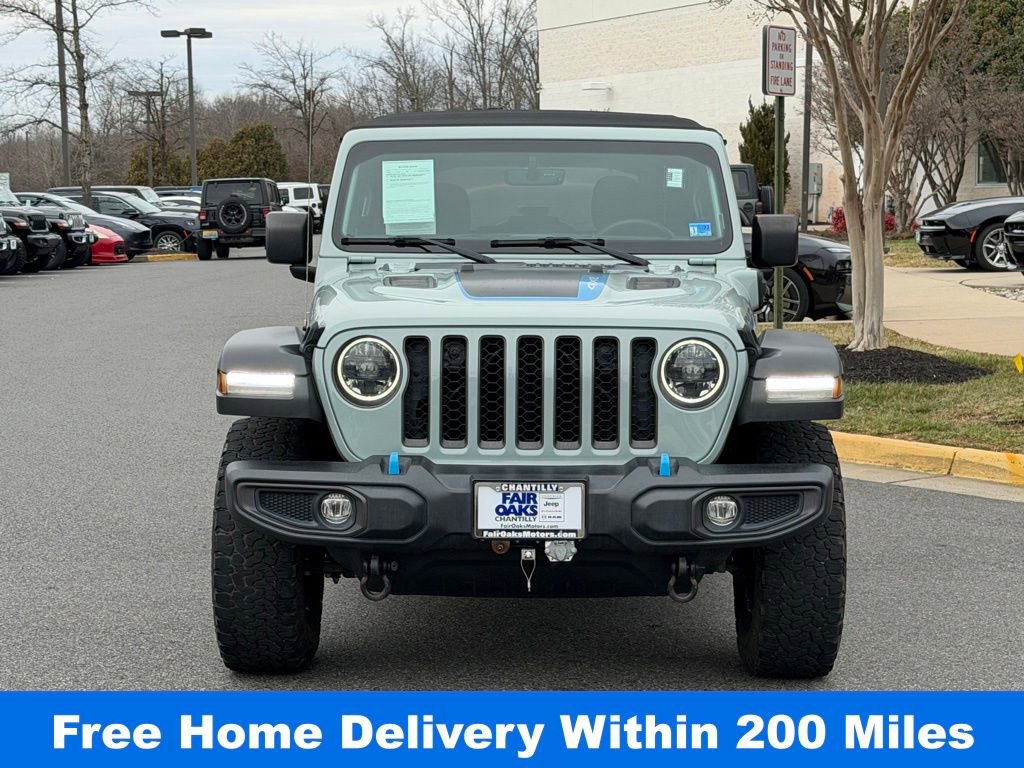Used 2023 Jeep Wrangler Unlimited Rubicon 4xe image 3