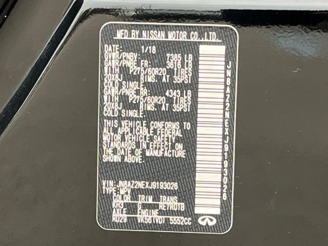 Used 2018 INFINITI QX80 4WD image 41