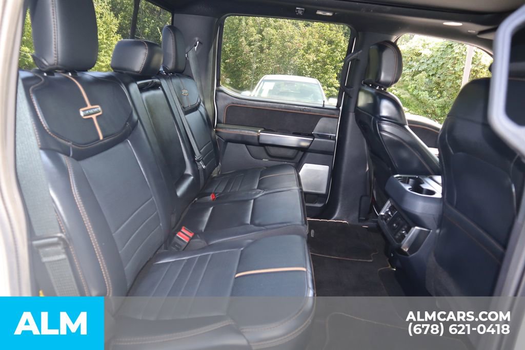 Used 2024 Ford F450 Platinum w/ Camper Package image 22
