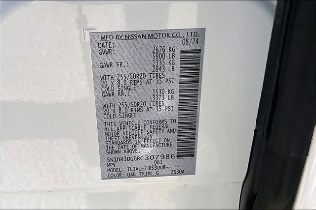 Certified 2024 Nissan Pathfinder Platinum w/ Cargo Package image 16