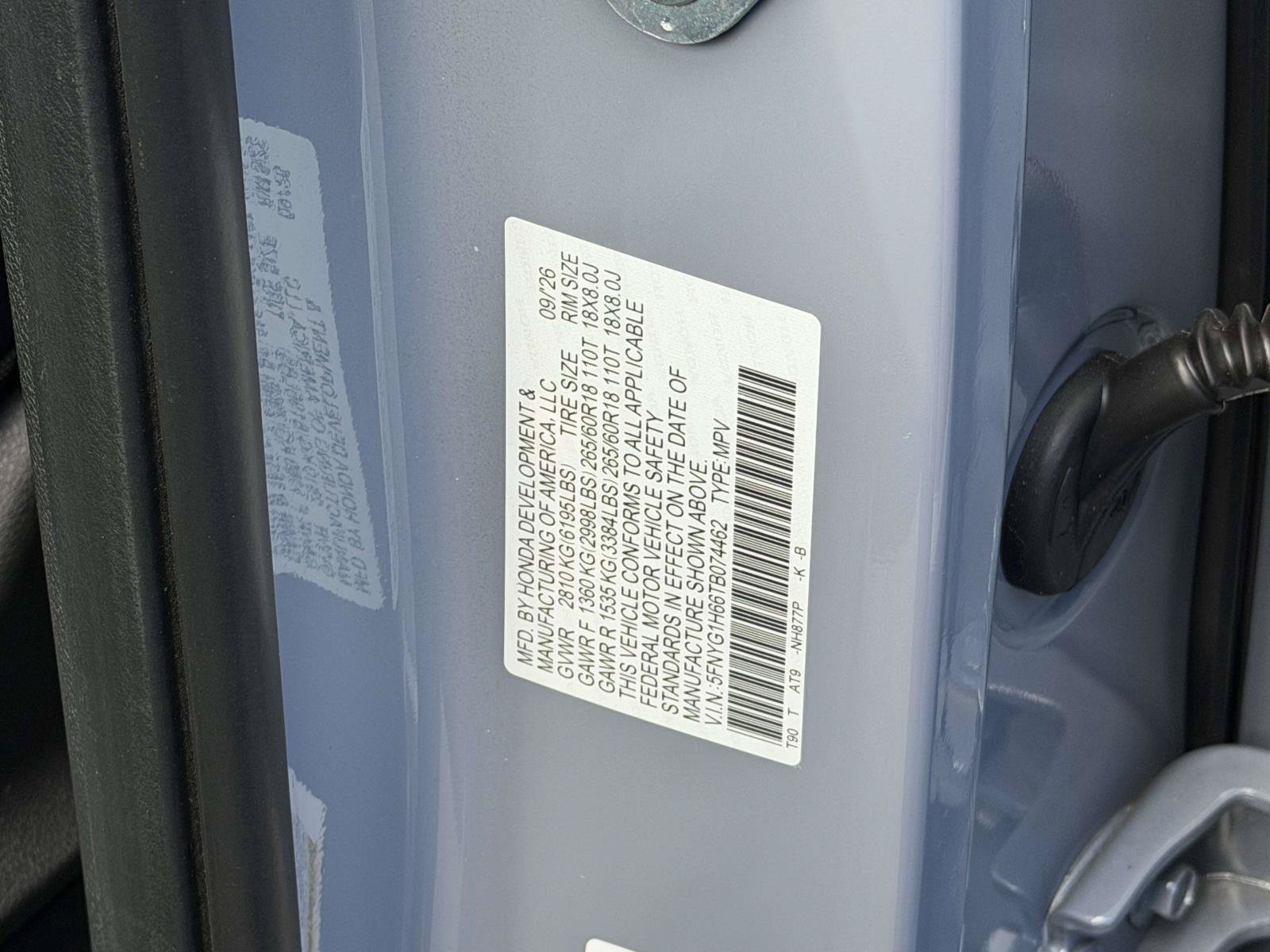 New 2026 Honda Pilot TrailSport image 23