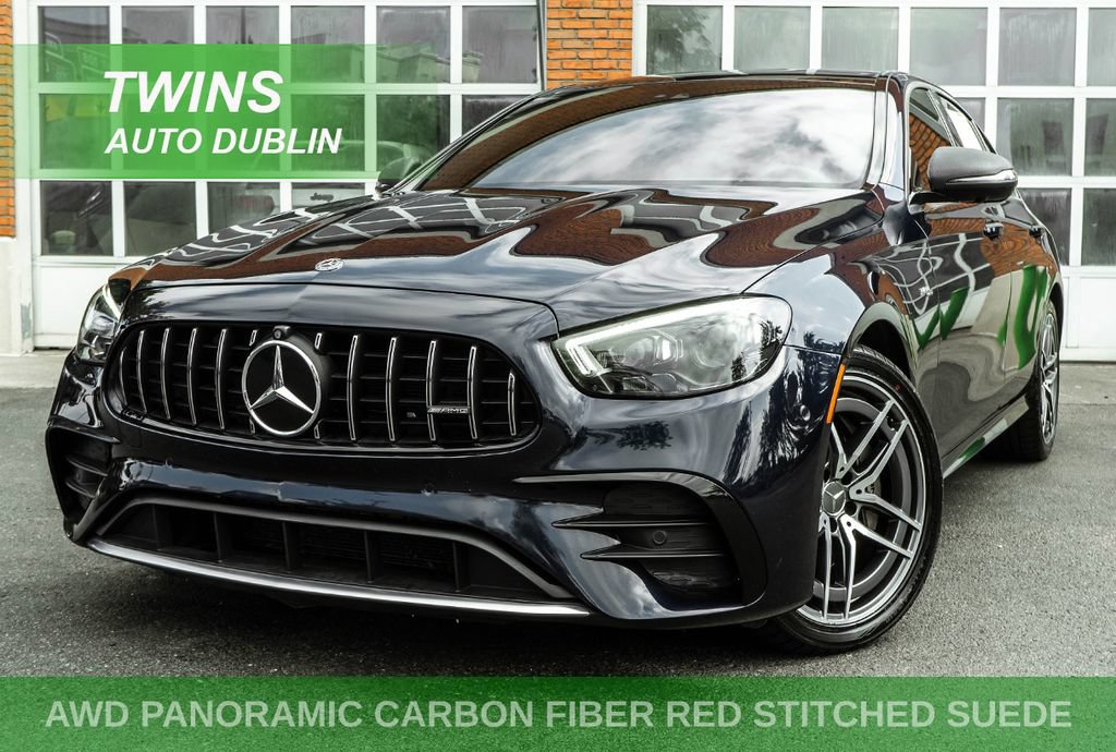 Used 2021 Mercedes-Benz E 53 AMG 4MATIC Sedan w/ Exterior Lighting Package