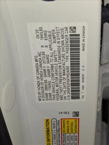 New 2026 Honda Civic Sport image 16