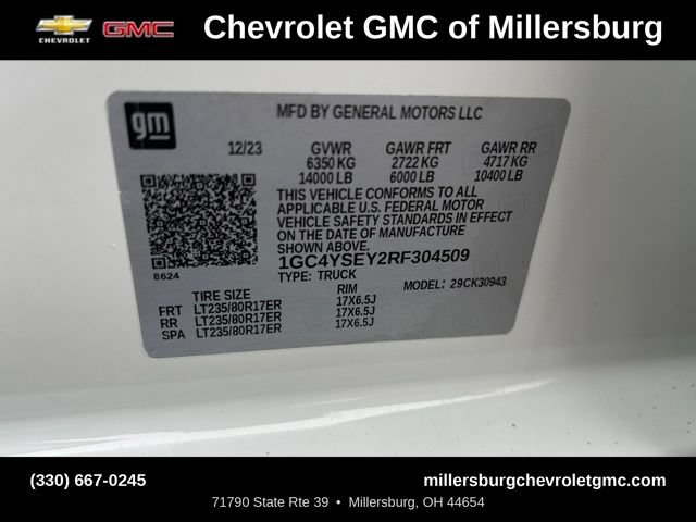 Used 2024 Chevrolet Silverado 3500 W/T w/ WT Convenience Package AWD/4WD image 29