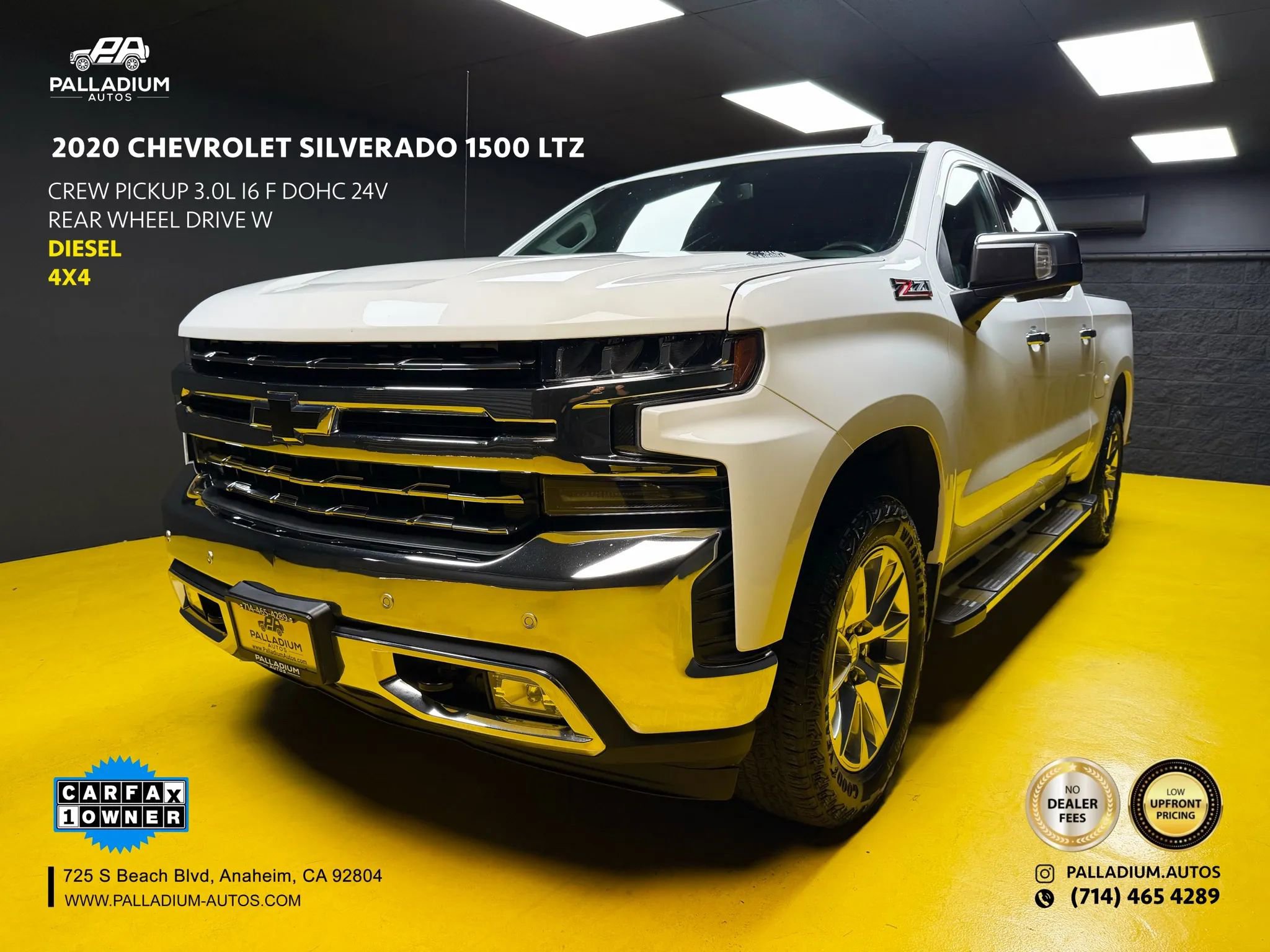 Used 2020 Chevrolet Silverado 1500 LTZ image 1